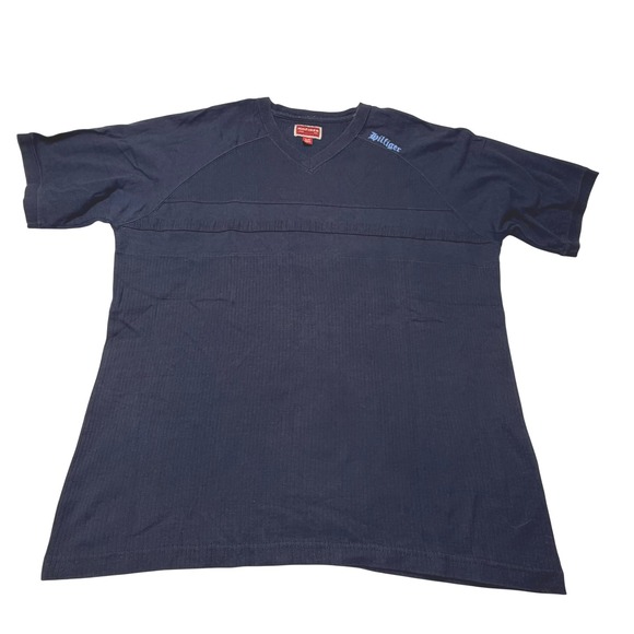 Tommy Hilfiger Other - Tommy Hilfiger Mens Red Label Denim Vintage Ribbed V-Neck T-Shirt XL Navy 2004